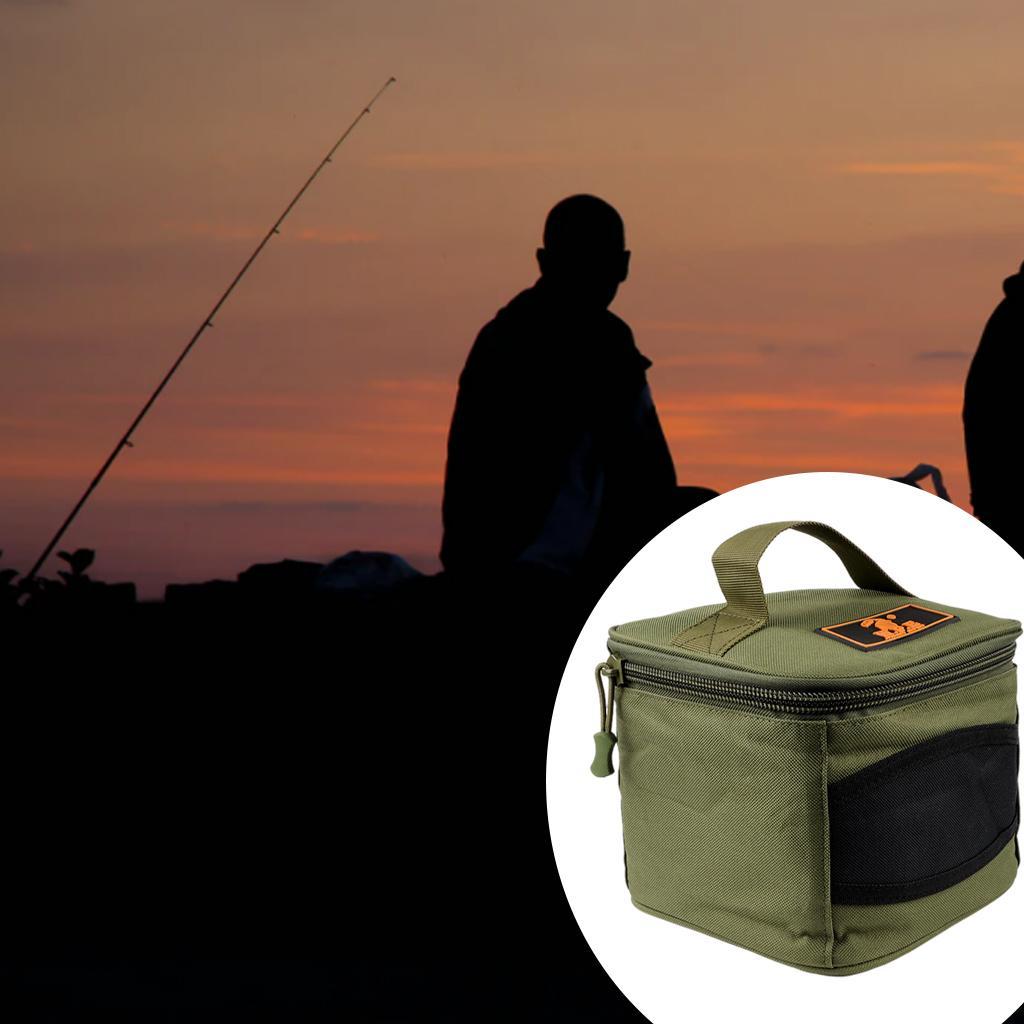 Durable Carp Fishing Reel Storage Bag Fishing Hook Gear Tackle Bag Carrier