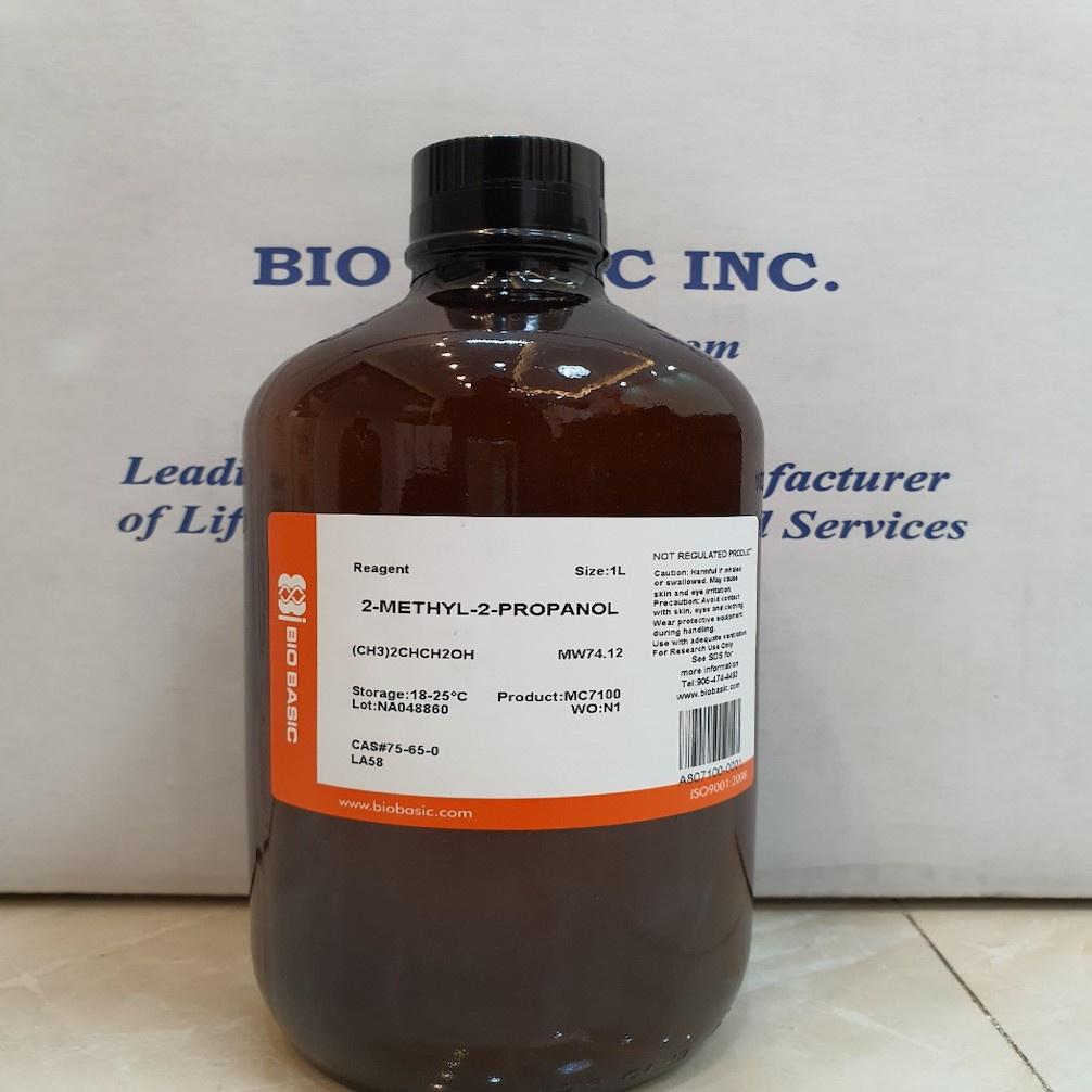 Tert-Butanol (tert-Butyl alcohol), BioBasic, Mã: MC7100, Chai 1 lít
