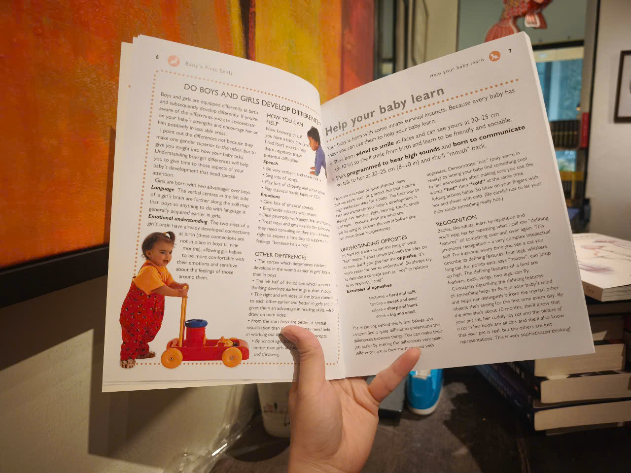 Sách - Baby's First Skills: Help Your Baby Learn Through Creative Play by Dr Miriam Stoppard