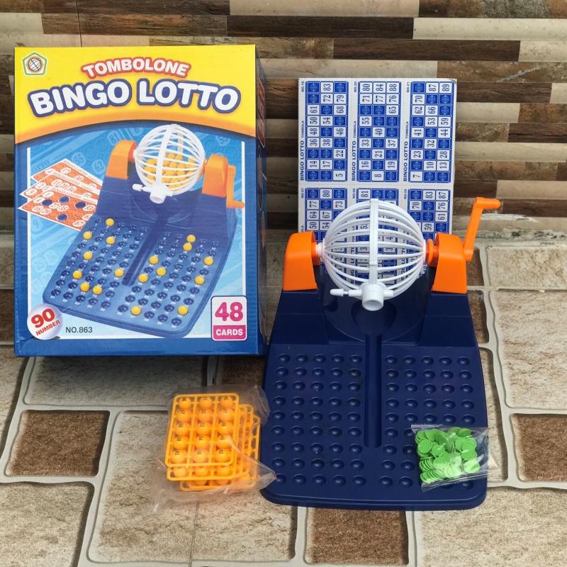 Đồ chơi TẾT - Lô Tô Loto Bingo 90 số - 48 thẻ .