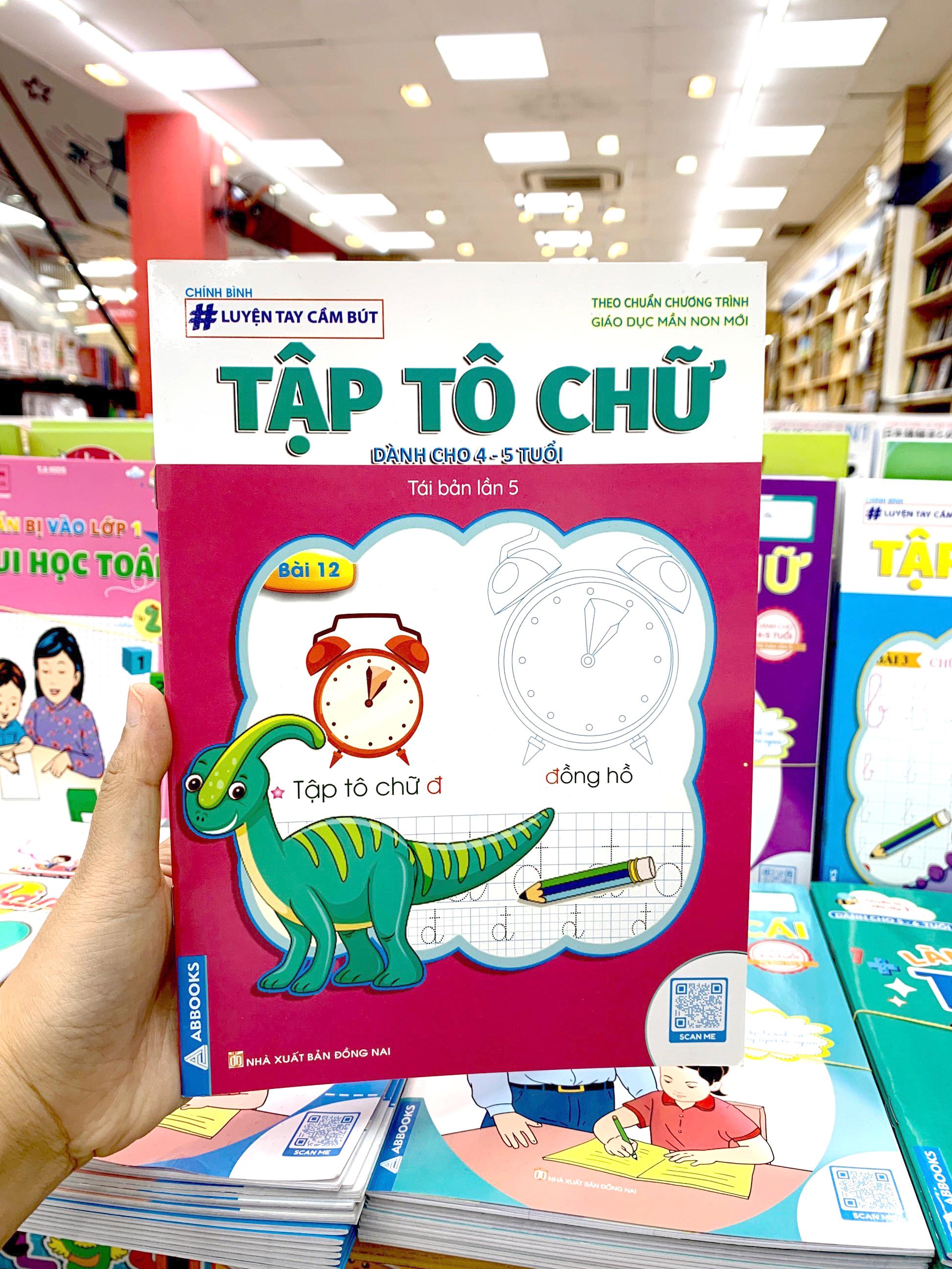 Luyện Tay Cầm Bút - Tập Tô Chữ (Dành Cho 4-5 Tuổi)