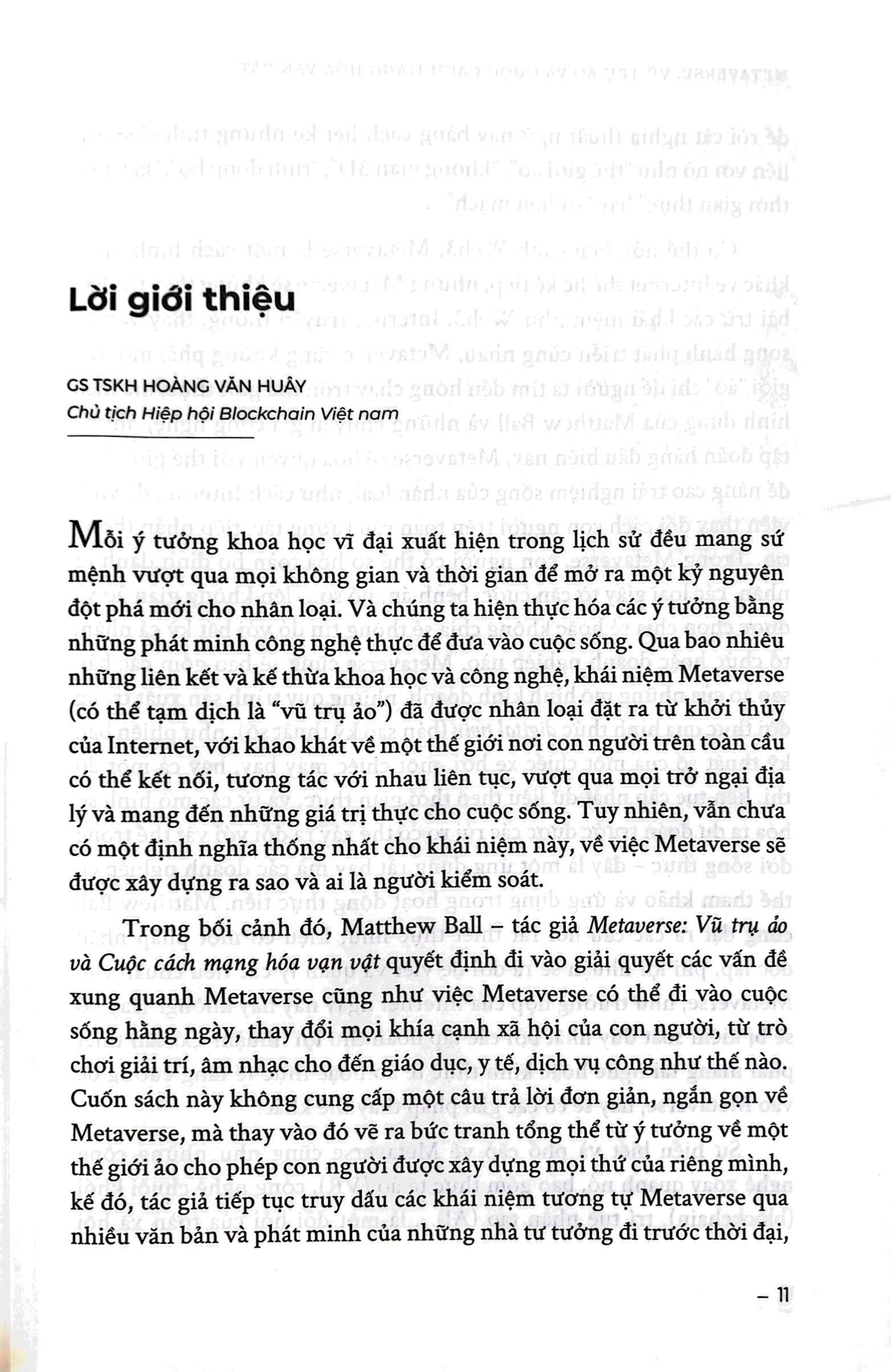 Metaverse - Vũ Trụ Ảo Và Cuộc Cách Mạng Hóa Vạn Vật