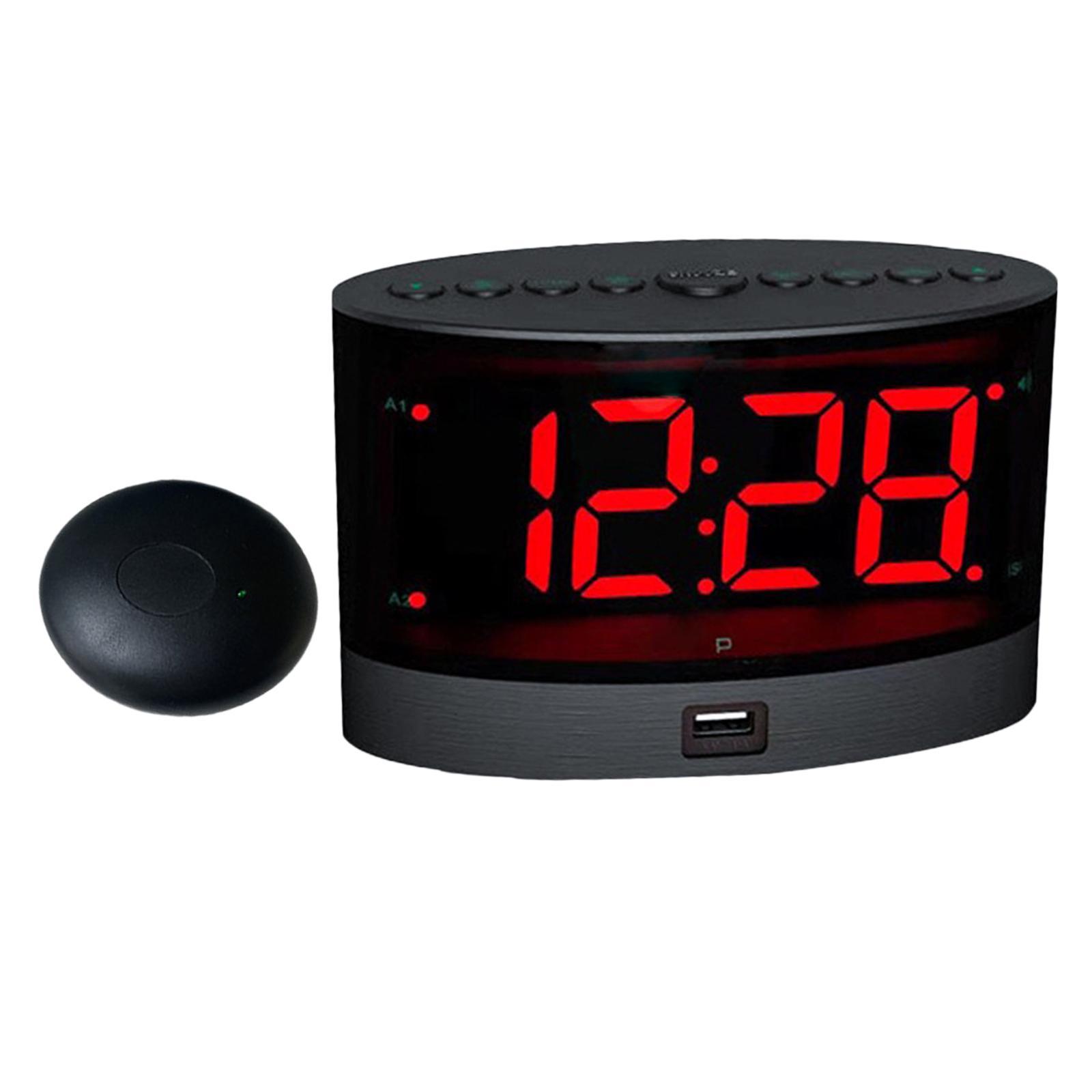 Vibrating Alarm Clock with A USB Charging Port for Home Decoration