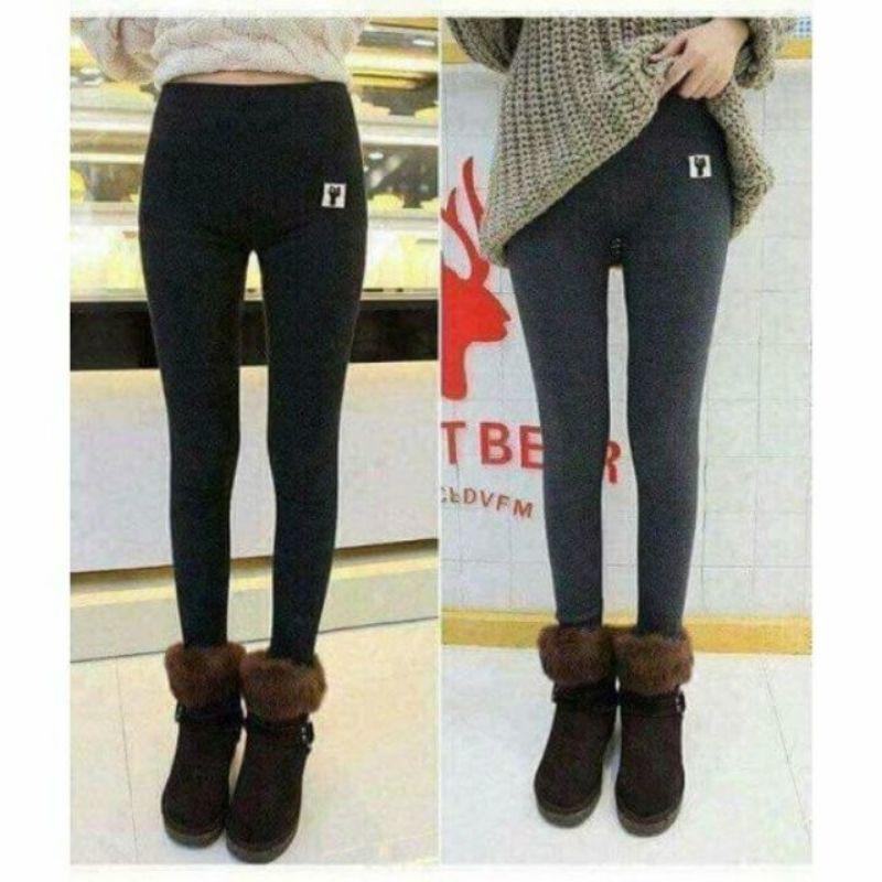 Quần Legging Lót Lông