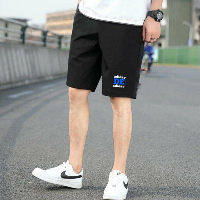 Quần short nam màu đen thể thao có bigsize