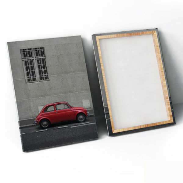 Bộ 3 Tranh Canvas Không Viền Treo Quán Cà Phê "Bình Lặng" W173