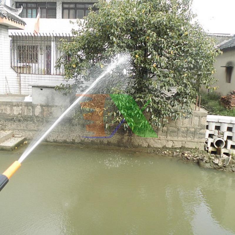 Bộ vòi xịt nước tưới cây, rửa xe VOI-N16.534, Bộ 4 món vòi thẳng + 10m Dây 12/16 mm