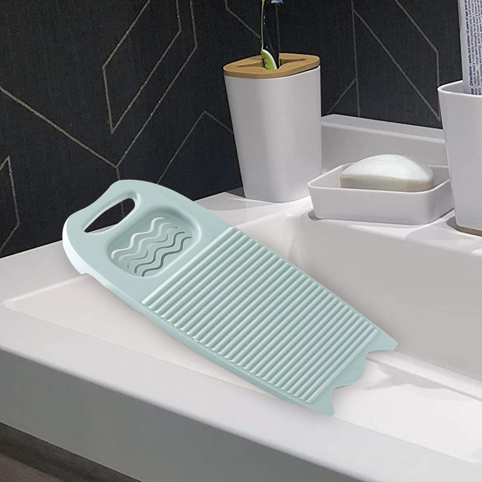 Washing Board Washing Scrubbing Board with Soap Holder for Laundry Tools