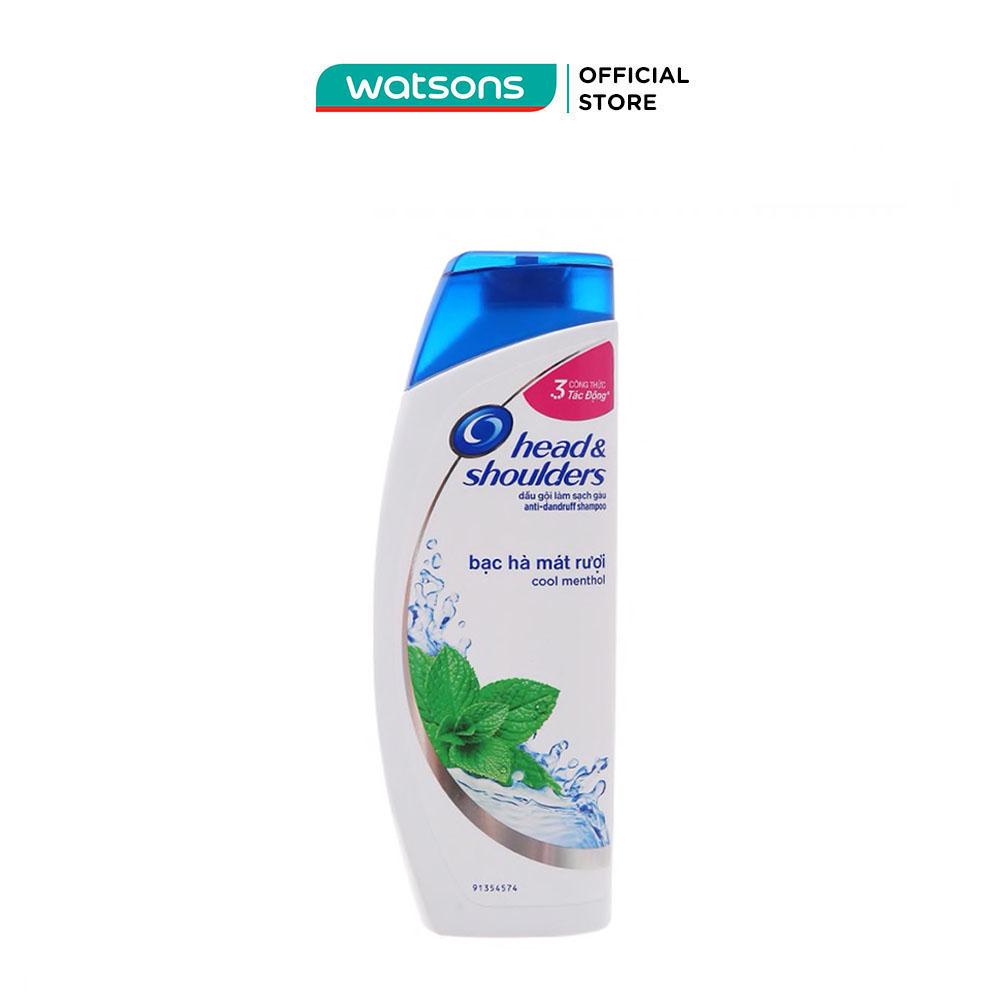 Dầu Gội Head &amp; Shoulders Bạc Hà Mát Rượi 330ml