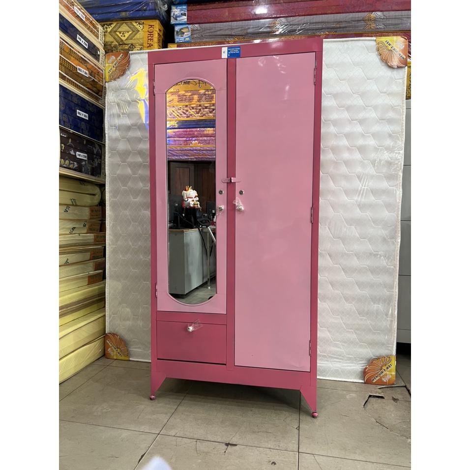 Tủ quần áo sắt 1m6x90cm