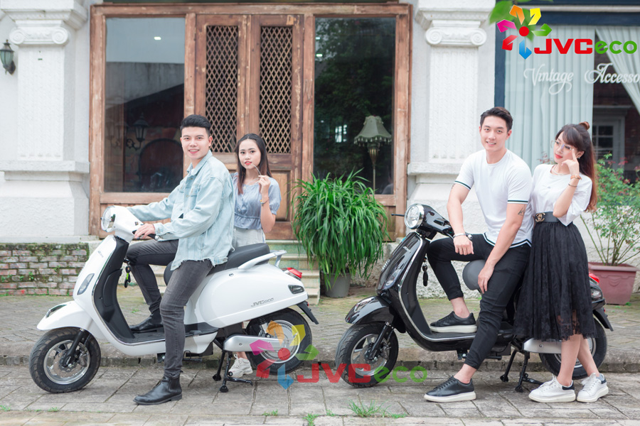 XE MÁY ĐIỆN JVCECO VESPA PRO 150