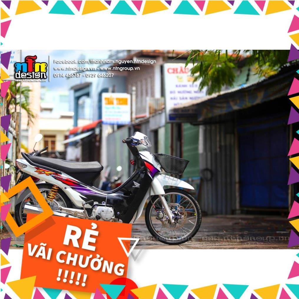 Tem Rời Wave Nhỏ Mẫu ZX Zin Trắng Đen Đỏ