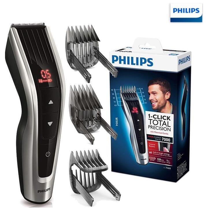 Tông đơ cắt tóc cao cấp thương hiệu Philips HC7460/15 - HÀNG NHẬP KHẨU