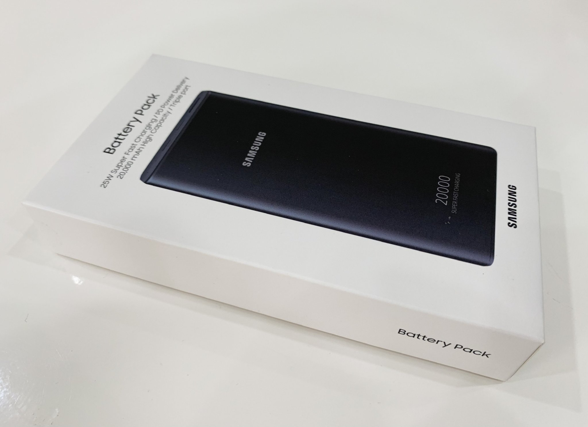 Sạc Dự Phòng Samsung 20.000mAh 25W (EB-P5300) (kèm cáp Type-C 0.3m) - Hàng Chính Hãng