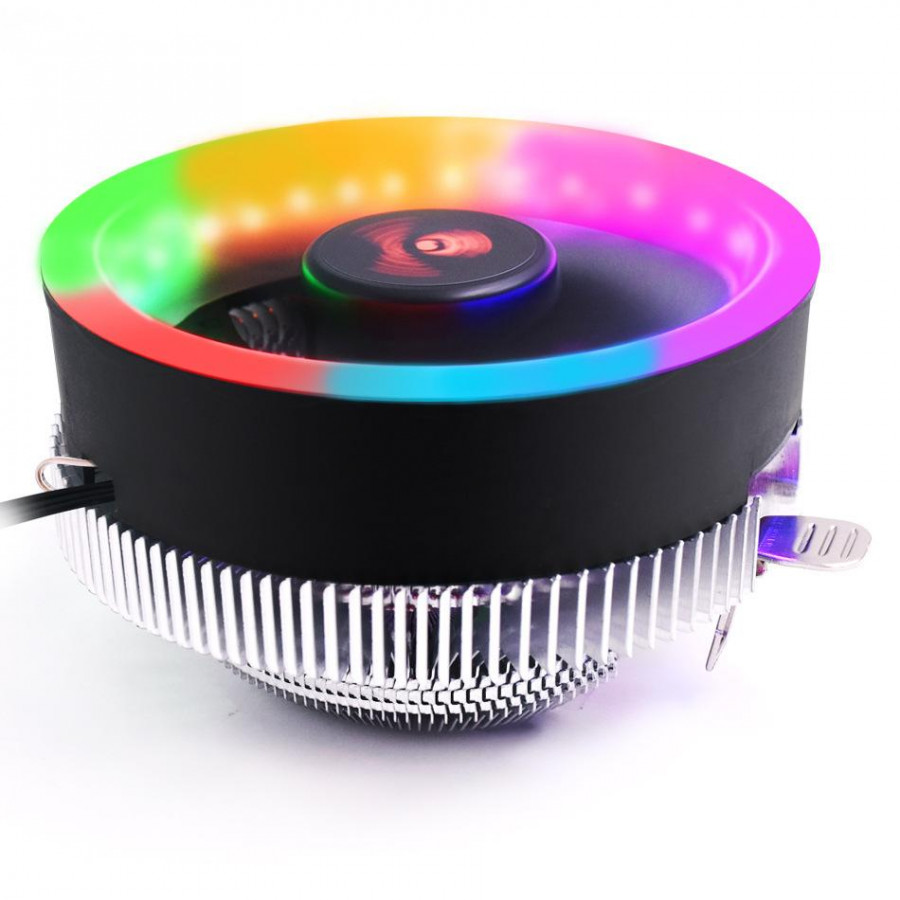 Quạt Tản Nhiệt CPU Q2 LED RGB Hổ Trợ Tất Cả Các Dòng Main