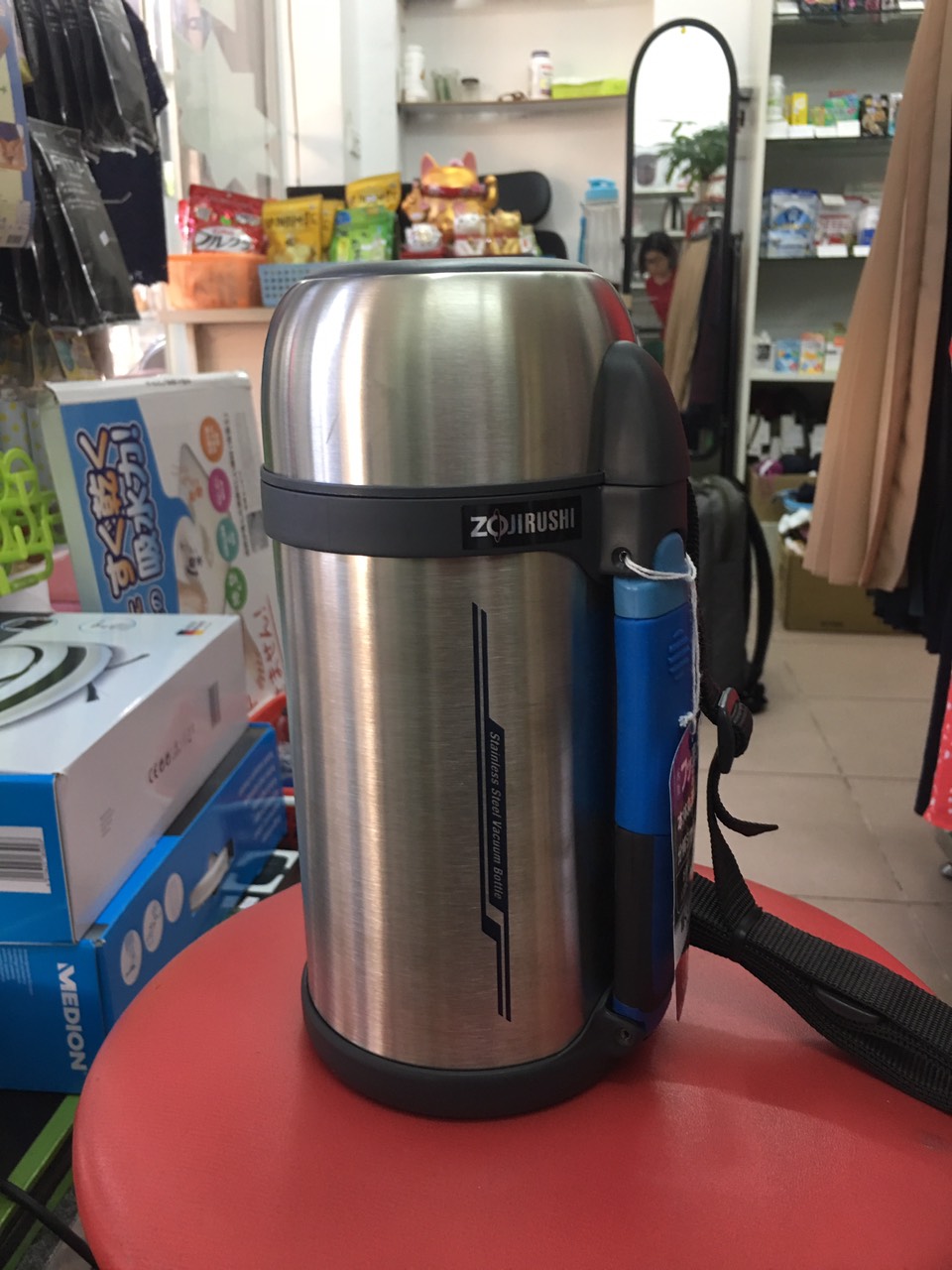 Bình Giữ Nhiệt Bằng Thép Dung Tích 1,3l