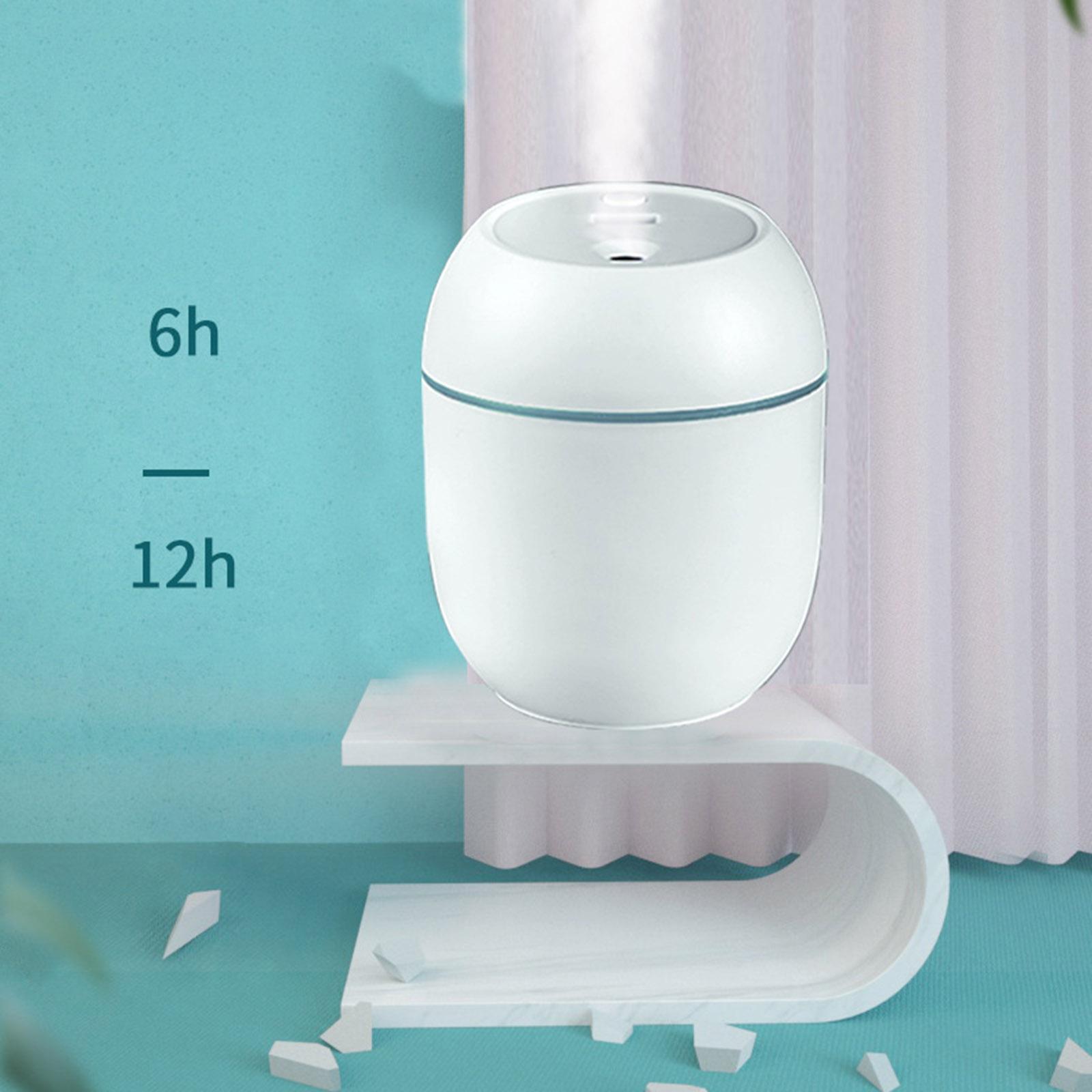 Portable Air Humidifier 250ML Oil Diffuser Fogger for Office