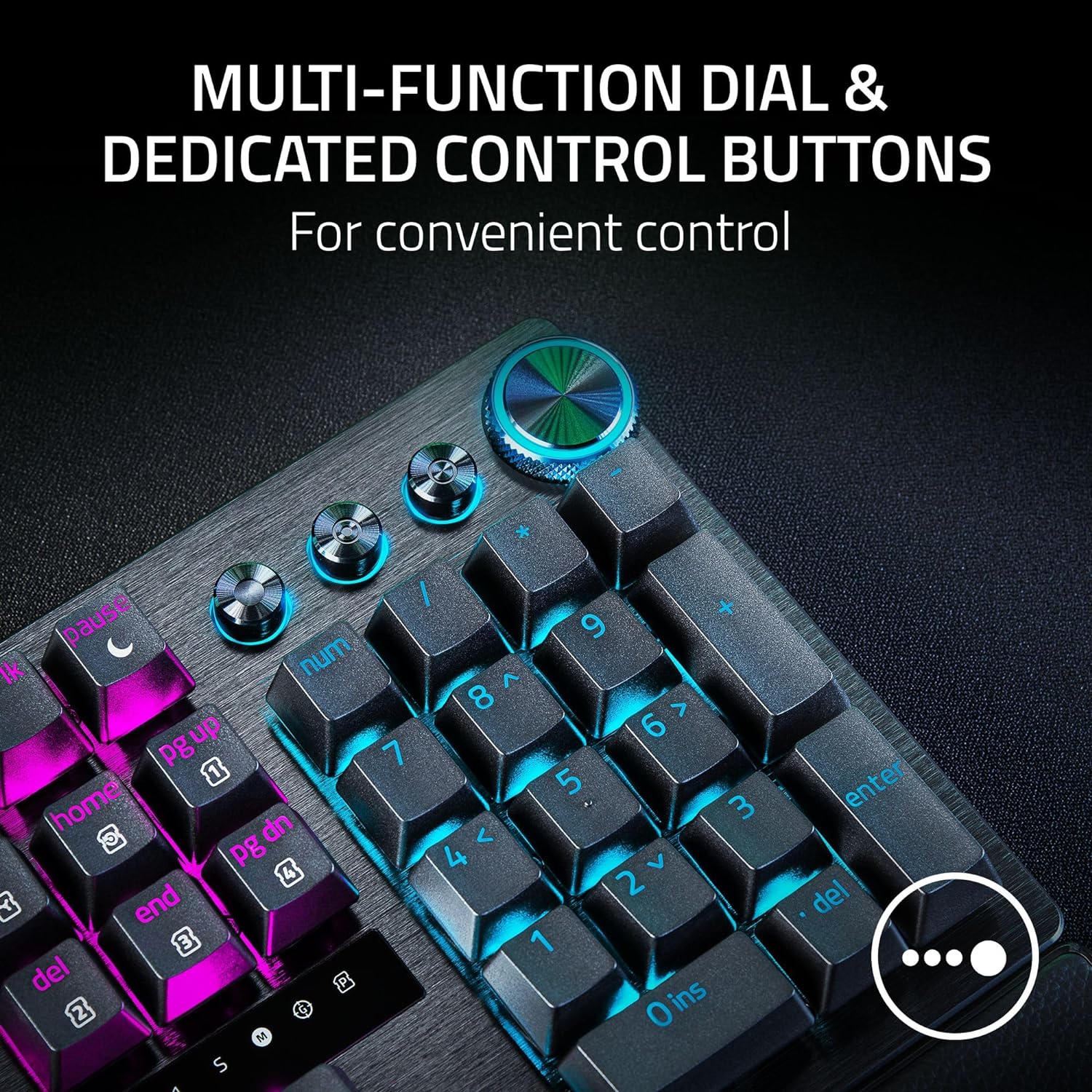 Bàn phím cơ Razer Huntsman V3 Pro Analog Optical - Hàng chính hãng