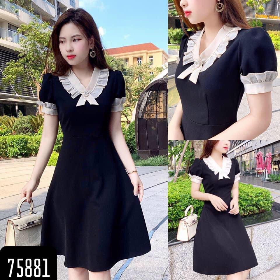 ĐẦM XÒE DỰ TIỆC TIỂU THƯ PHỐI VOAN KÈM PHỤ KIỆN SIÊU DỄ THƯƠNG