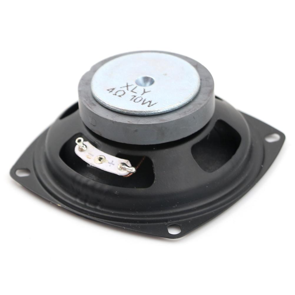 1 Loa Toàn Dải 4 Ohm 10 W Tự Làm Loa HIFI Bluetooth Không Dây Loa Nghe Nhạc Viền Cao Su Màu Sắc: Đen