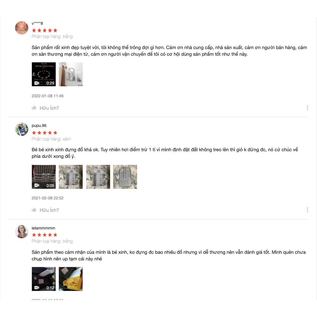 Giỏ đựng đồ treo tường gấp gọn thông minh - Giỏ đựng quần áo trước khi giặt Việt Nhật 3379