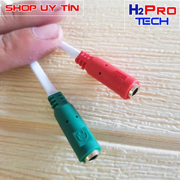 Cáp chia Tai Nghe 3.5 ra Mic và Loa - Jack Chia (Gộp) Cổng Tai Nghe- Loại đẹp