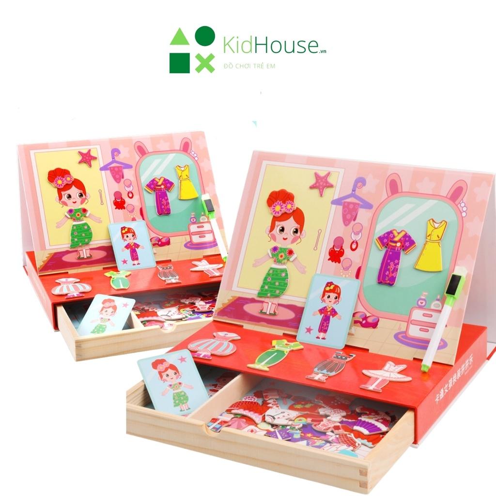 Đồ chơi xếp hình cho bé bộ ghép hình nam châm giúp bé rèn luyện trí tuệ, sự sáng tạo