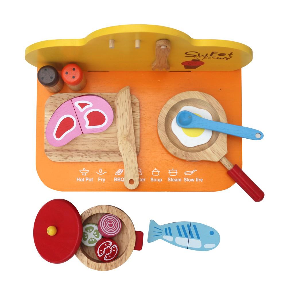 Đồ chơi gỗ Bếp xinh cho bé | Winwintoys 67032 | Phát triển trí tưởng tượng và khéo léo | Đạt tiêu chuẩn CE và TCVN