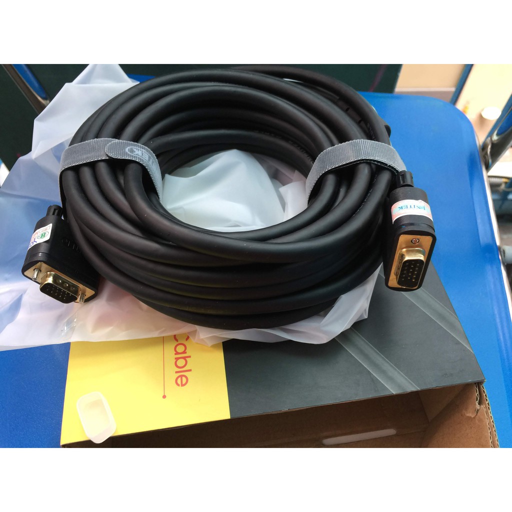 Cáp màn hình VGA 10m Unitek (Model Y-C506A ) - Hàng Chính Hãng