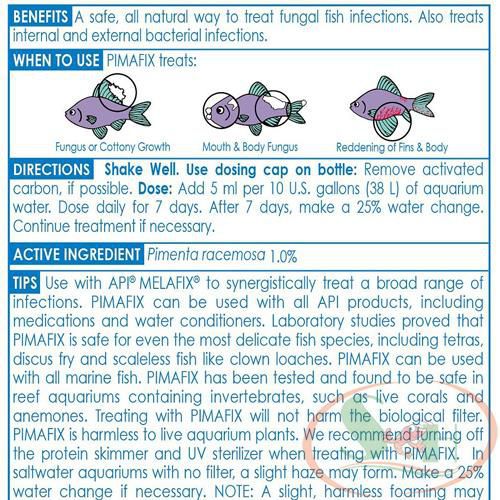 Dung dịch xử lý nấm API Pimafix 118ml, 237ml, 473ml diệt nấm kháng khuẩn dưỡng cá tép