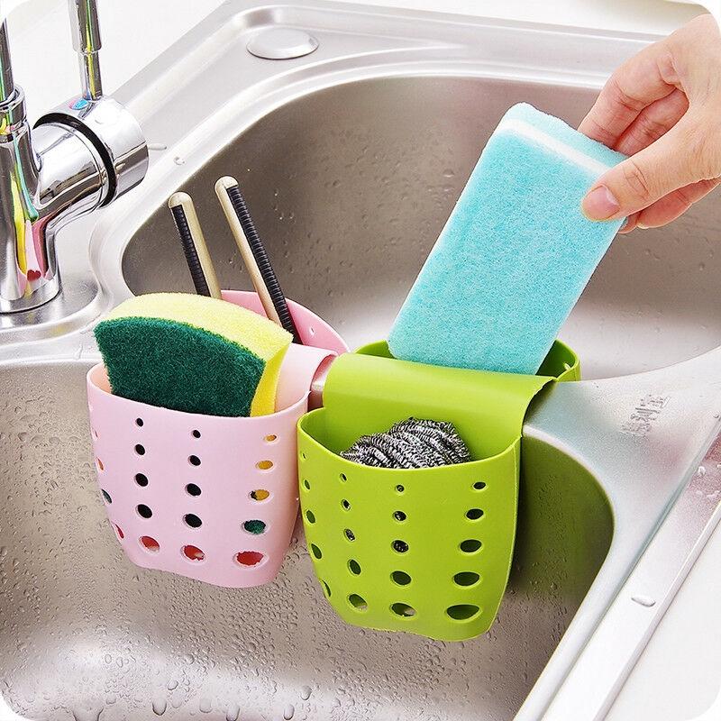 1 Giỏ Treo Bồn Rửa Chén Đựng Đồ Dùng Tiện Lợi