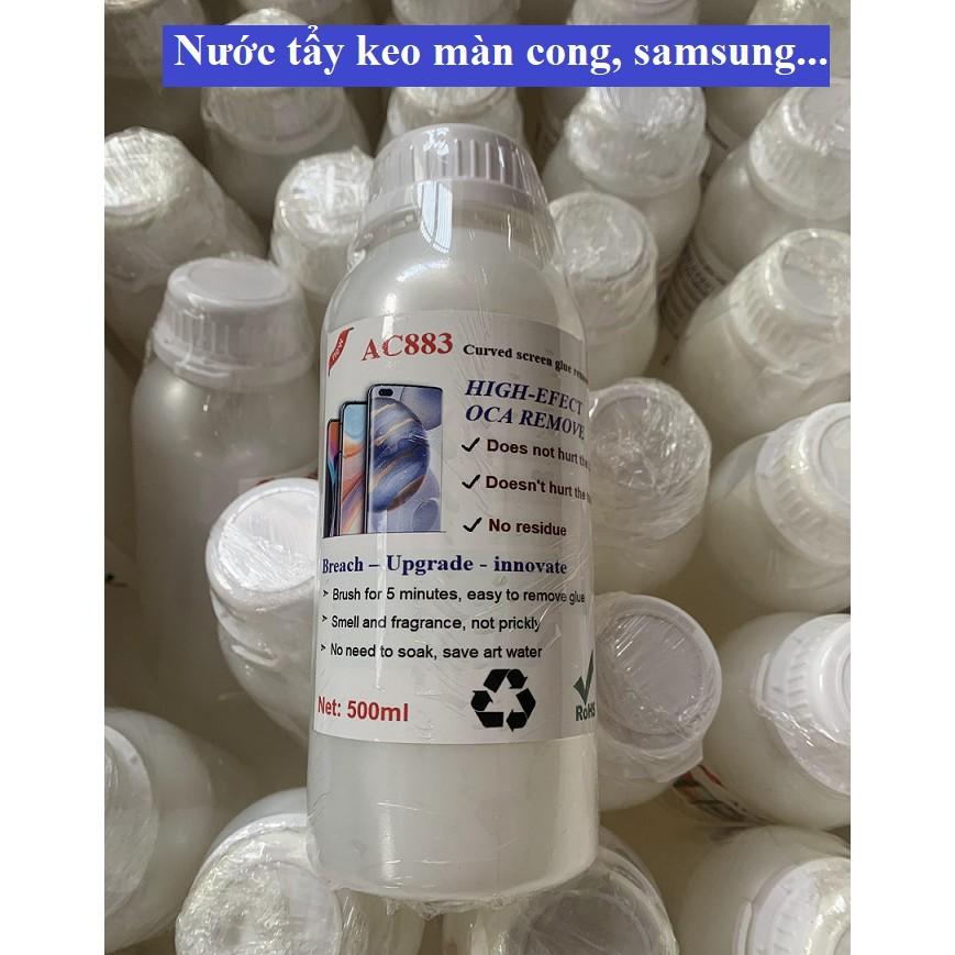 Nước tẩy keo màn cong cho sam sung AC883