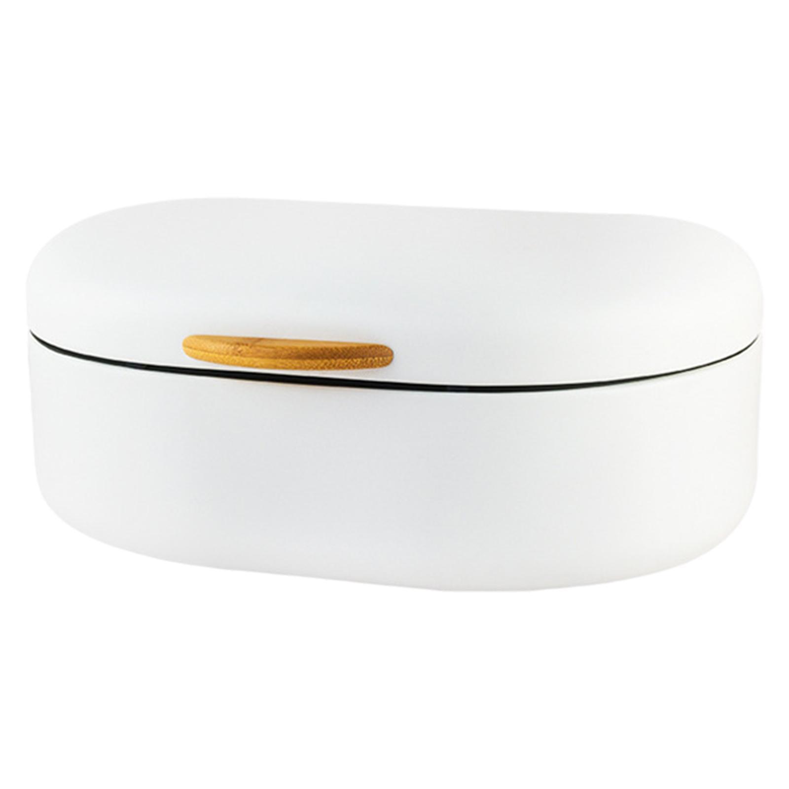 Multifunction Bread Box with Lid Save  Food Oat Nuts Canisters Box