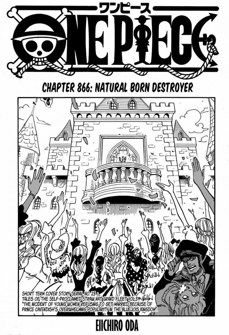 đảo hải tặc - one piece chapter 866 1
