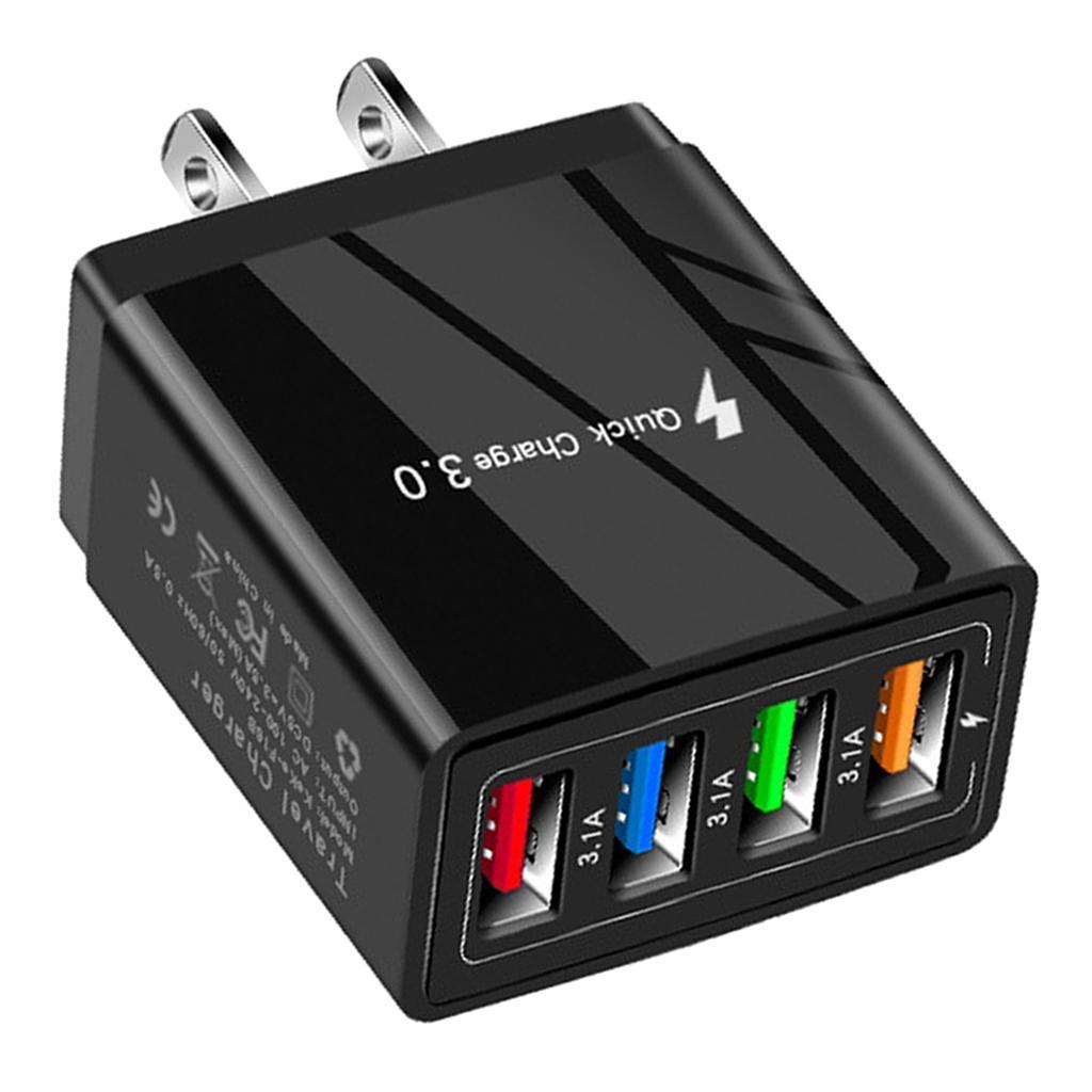 USB Hub Wall Charger Power Adapter US Plug Charging Block
