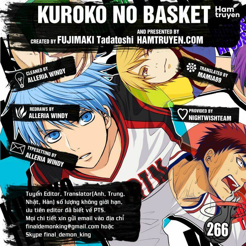 vua bóng rổ kuroko chapter 266 1