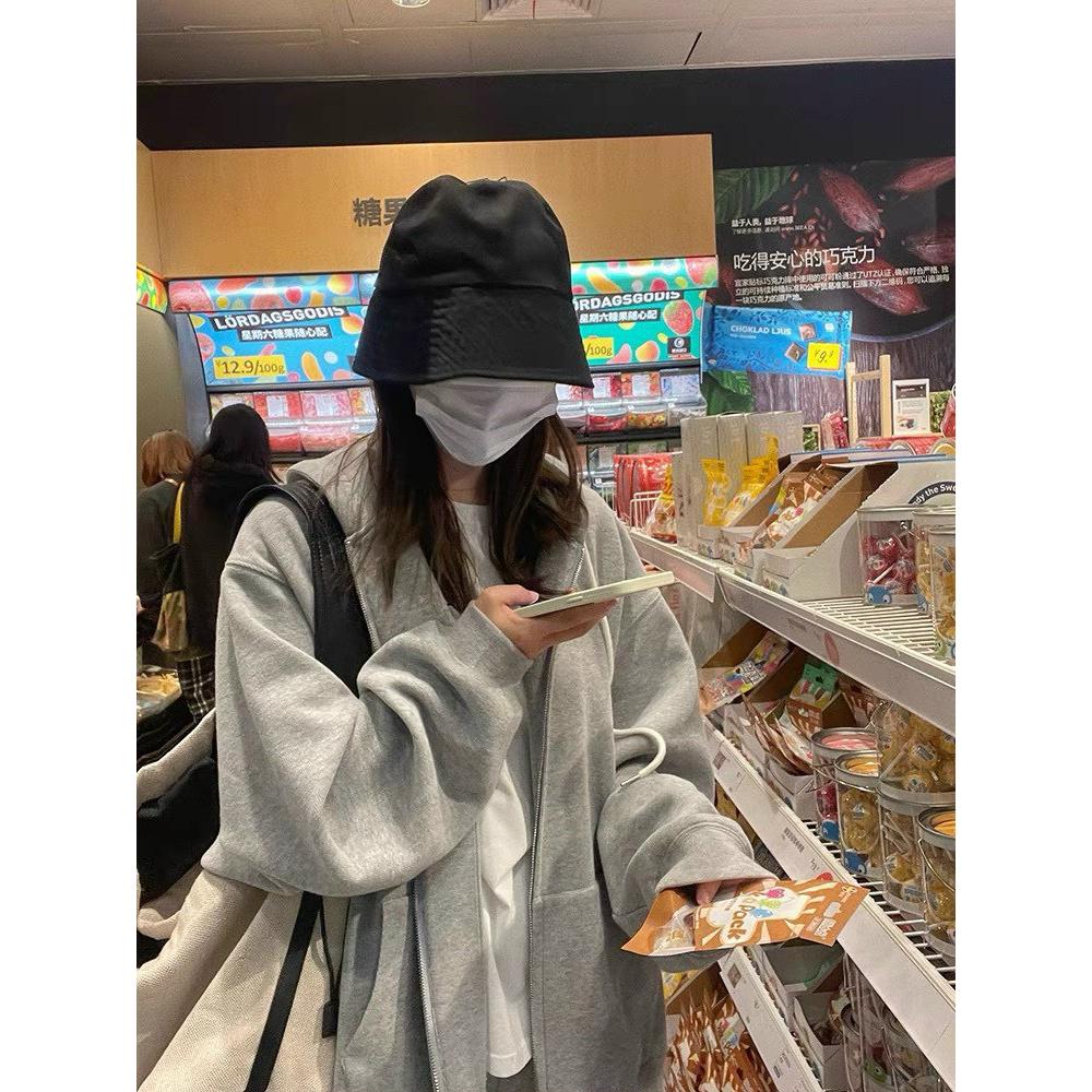 Áo Khoác Hoodie Nam Nữ Có Nón Dây Kéo Chất Liệu Nỉ Bông Mềm Mịn Dày Dặn Phong Cách Thời Trang Cá Tính