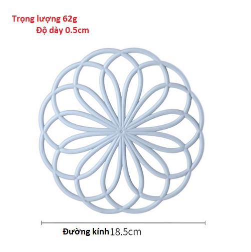 Tấm lót nồi cơm vòng tròn hình hoa xinh xắn GD178-LNTron-5