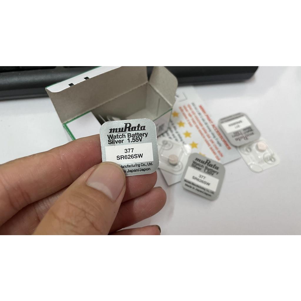 Pin Murata Nhật Bản 377 dành cho đồng hồ đeo tay 1.55V