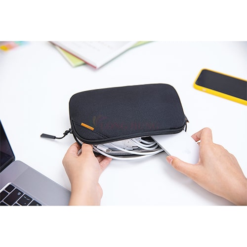 Túi chống sốc Tomtoc Versatile-A13 Protective Laptop Sleeve with Accessory Pouch Mbook Pro/Air 13 inch A13-C12 - Hàng chính hãng