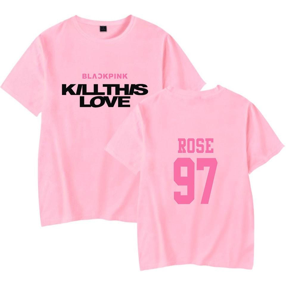 Áo phông Black Pink ROSE Kill This Love in hai mặt