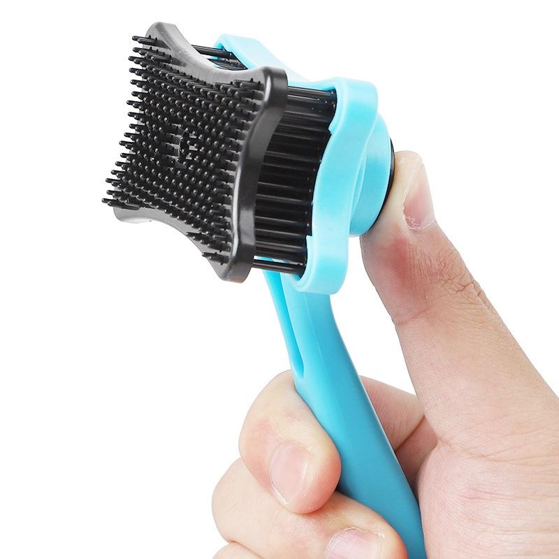 LƯỢC CHẢI CÓ NÚT ĐẨY LÔNG DƯ DÀNH CHO CHÓ MÈO