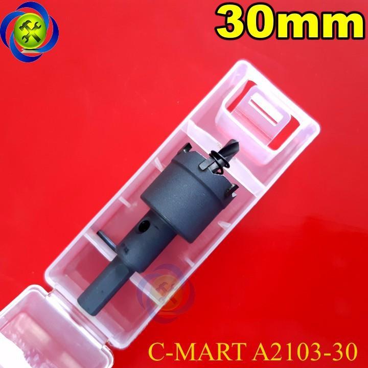 Mũi khoan lỗ thép 30mm C-Mart A2103-30