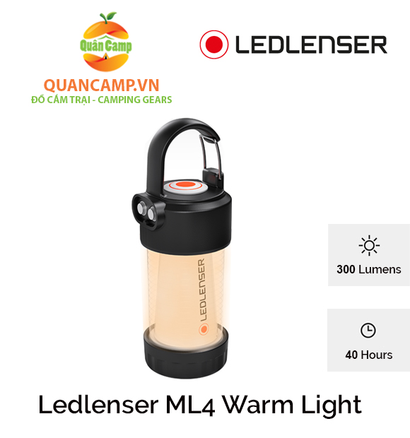 Đèn pin cắm trại Led Lenser ML4 300 lumens