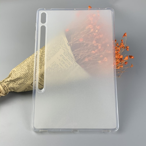 Ốp silicon cho Tab S7 Plus T970 - Silicon dẻo nhám chống bám vân tay
