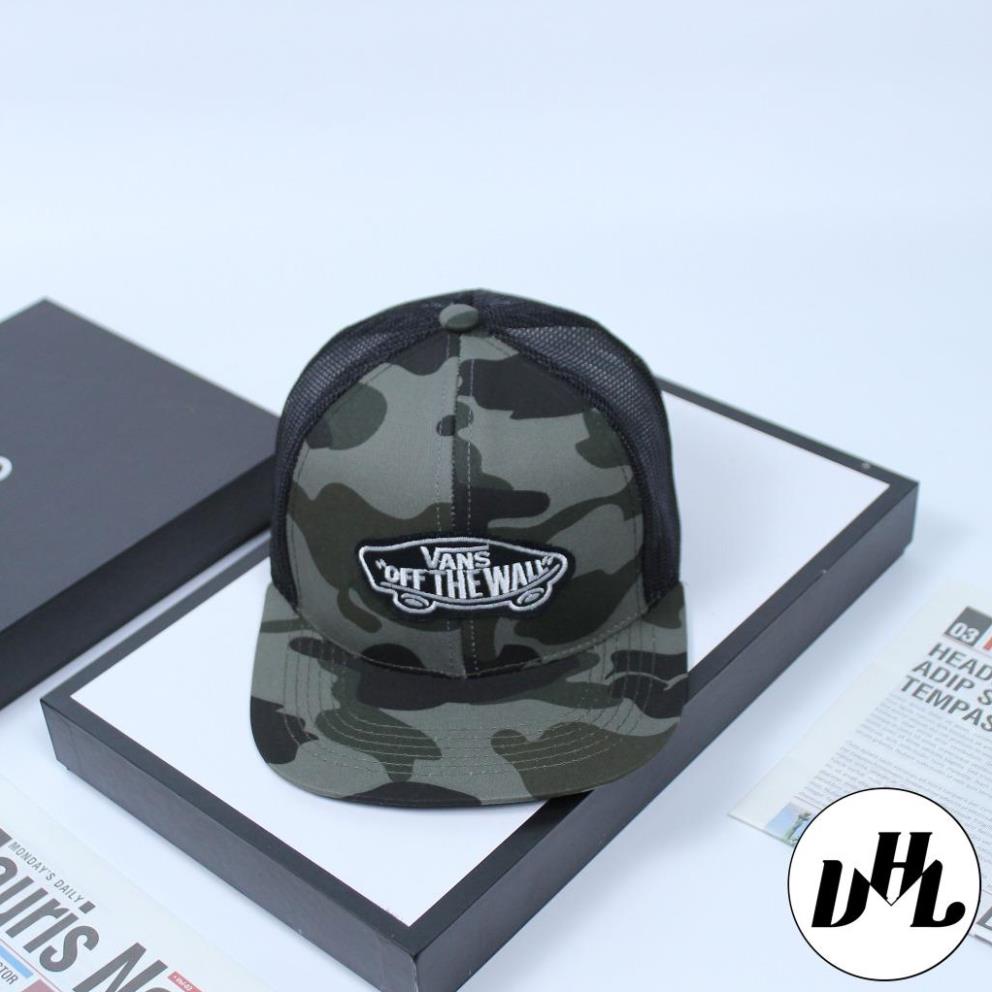 (Hàng VNXK) Mũ lưỡi trai, nón Hiphop Van nam nữ phối vải Kaki đẹp Form chuẩn (Ảnh thật)