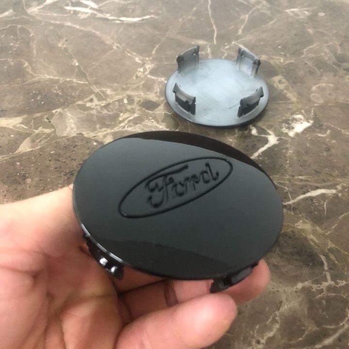 Logo chụp mâm bánh xe ô tô Ford đường kính 70mm