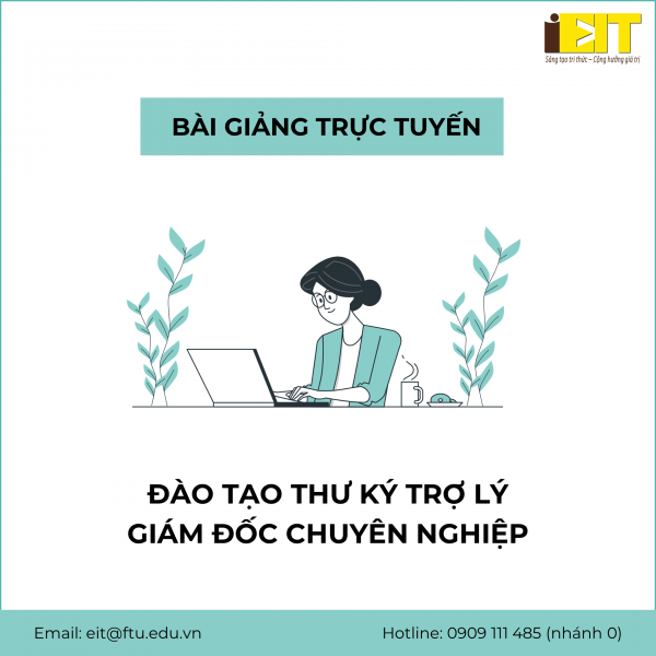 Bài giảng số, khóa học Đào tạo Thư ký Trợ lý giám đốc chuyên nghiệp; Tặng kèm sách kinh doanh hay