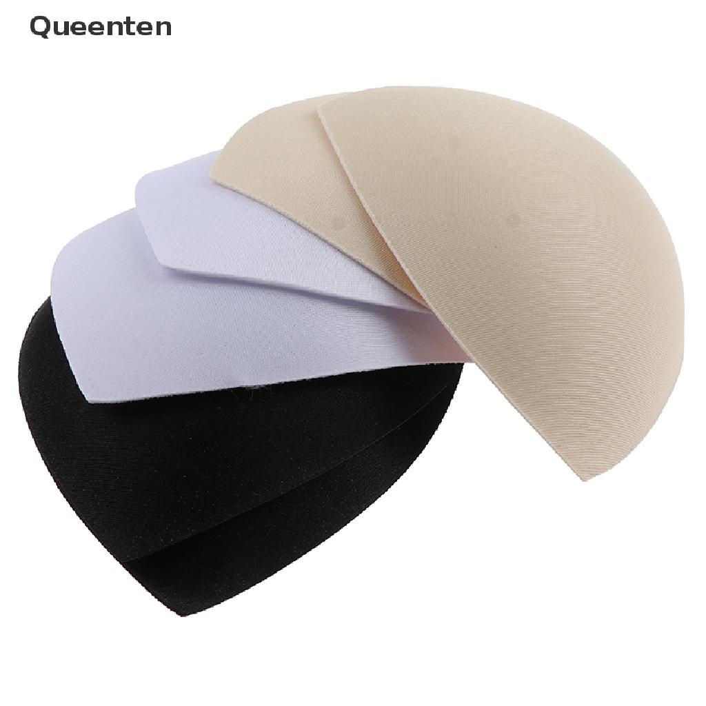 Queenten Triangle Women Bikini Chest Pad Inserts Sponge Foam Bra Pads Chest Cup Breast QT