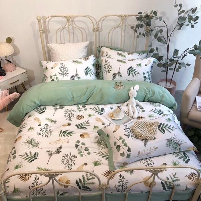 Bộ Tencel 60s cao cấp hoạ tiết 4 món